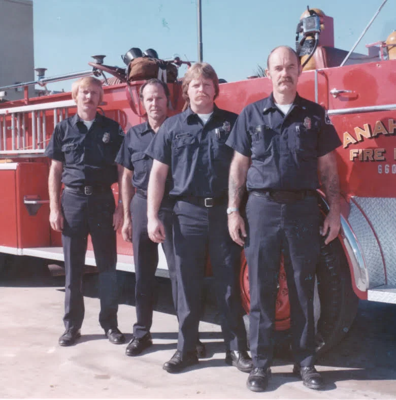 Station 3 1976 Fred Hellebrand, Marion Brouwer, Mike Feeney Dick Heinze