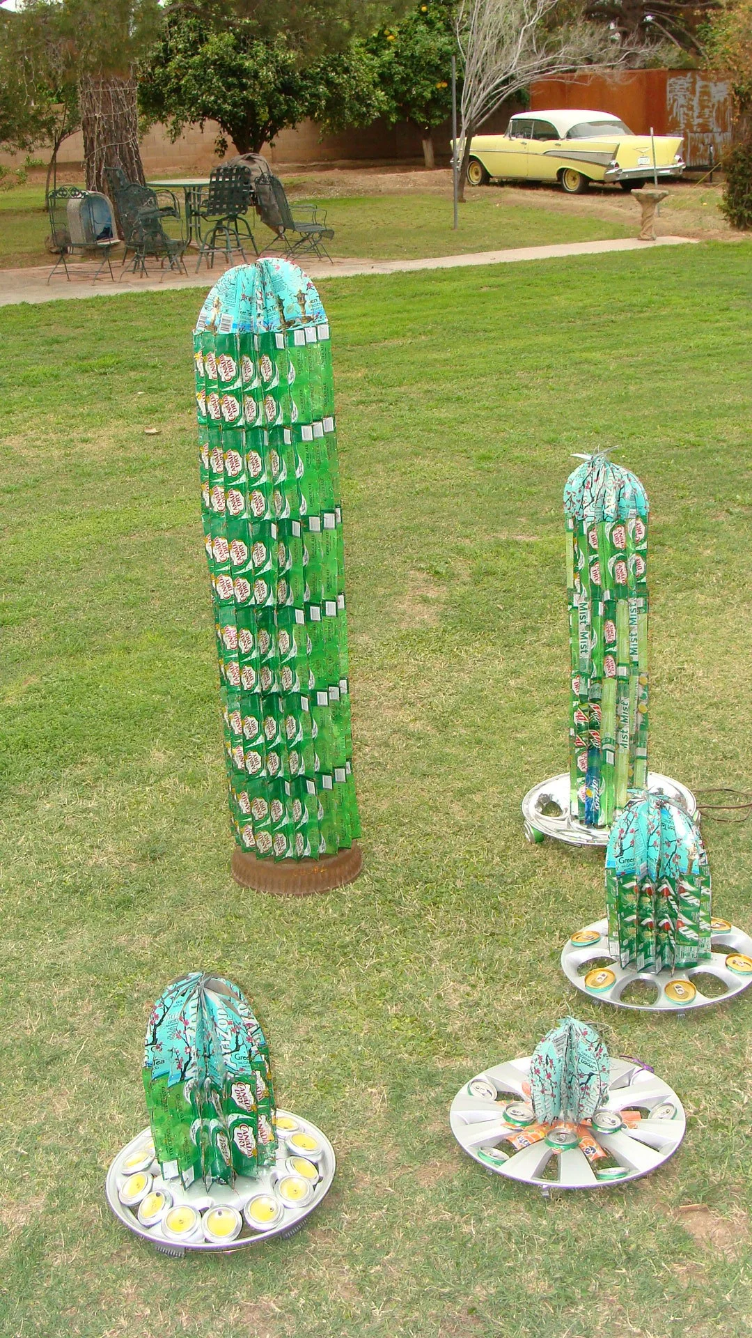 Jose Benavides - cacti sculptures