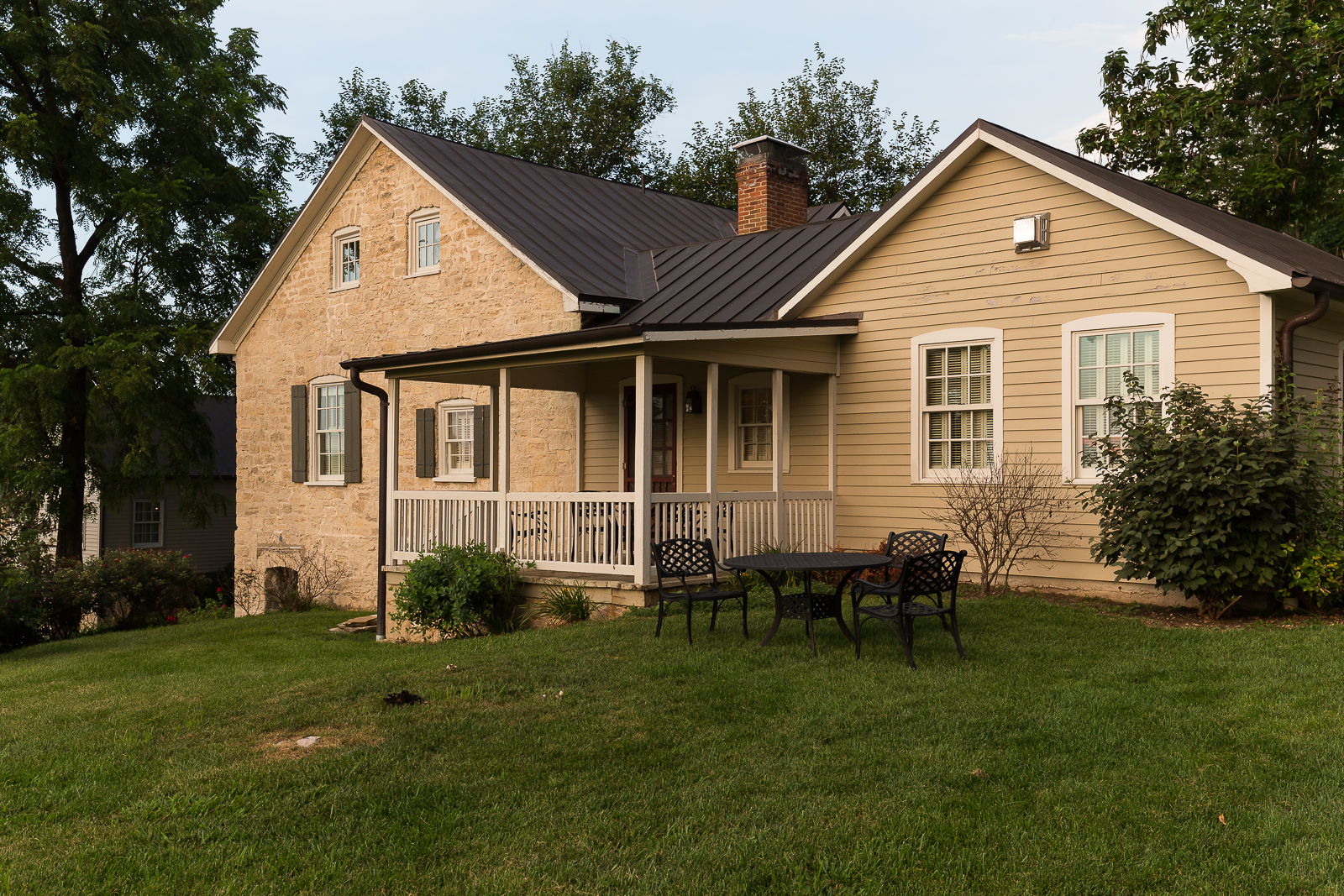 This is the cottage we stayed in.