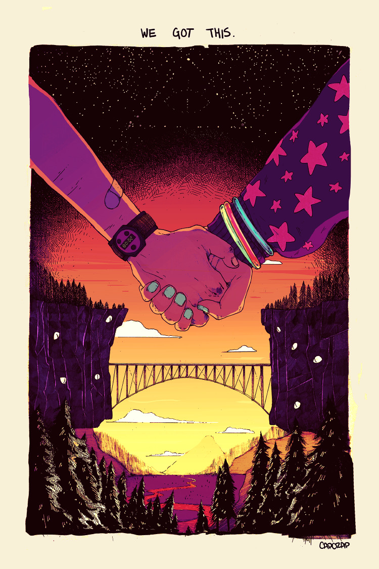 2015. Ink and graphite with digital color.