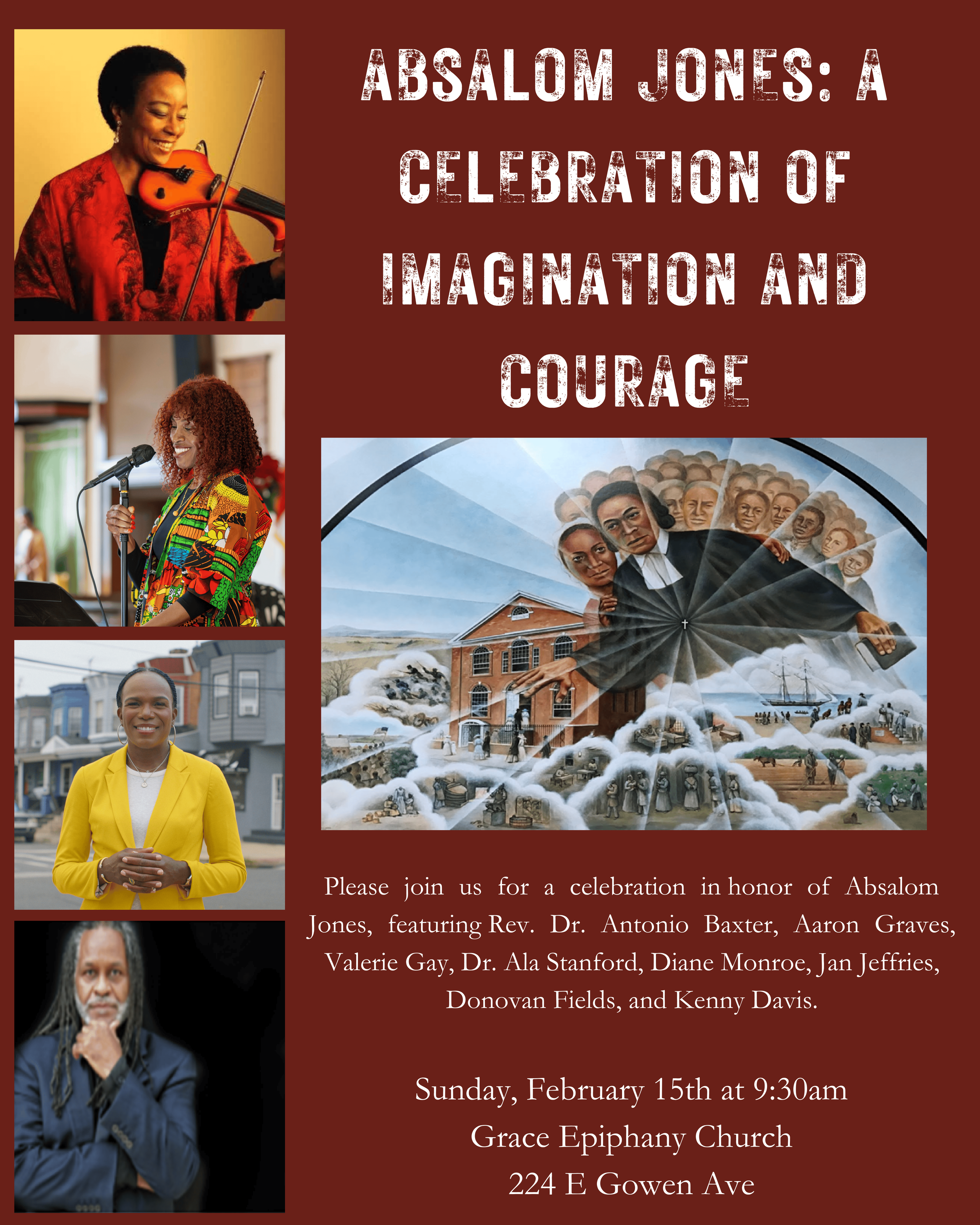 Absalom Jones: A Celebration of Imagination and Courage