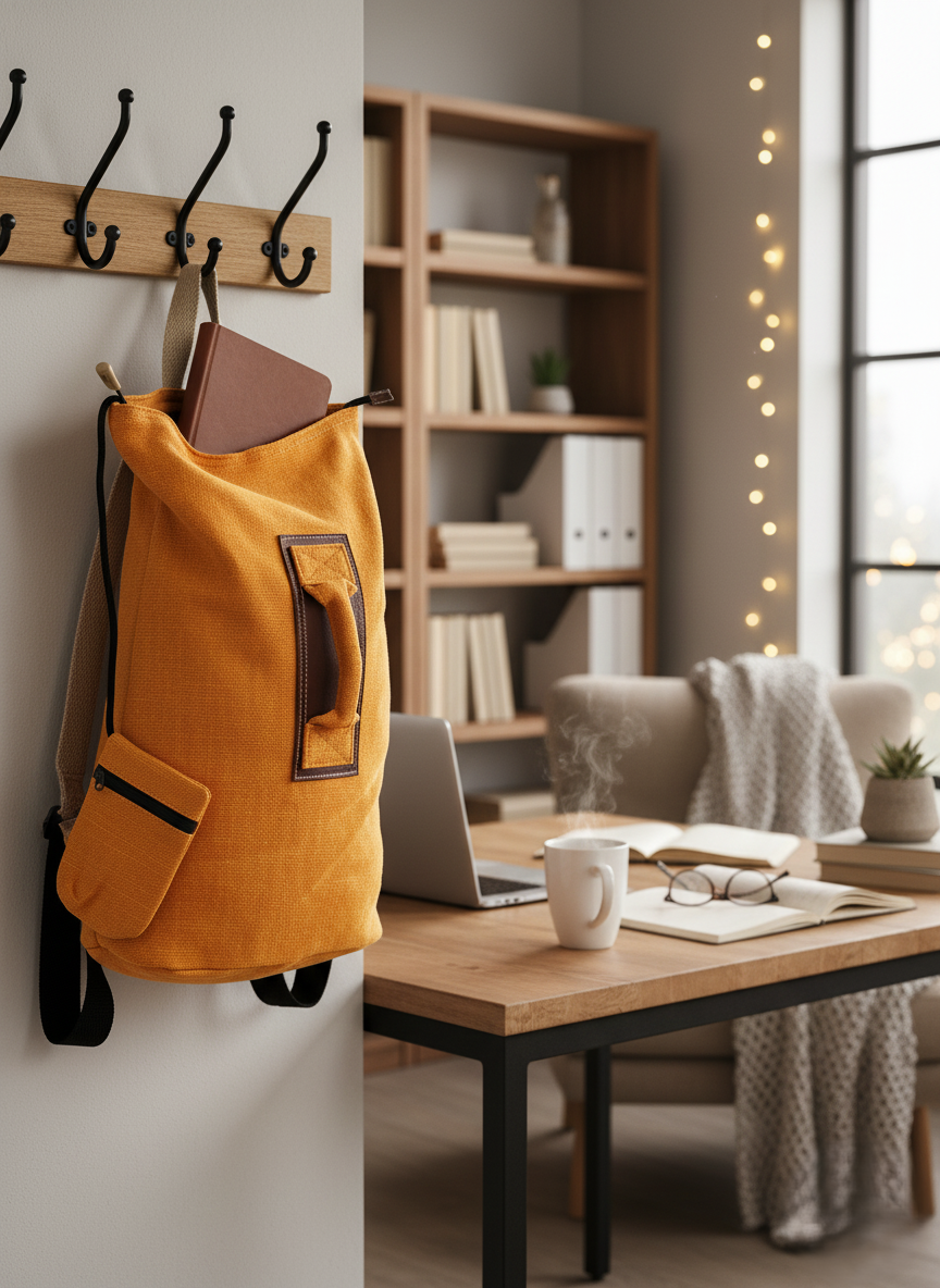Jute Hipster Backpack Orange (1).png
