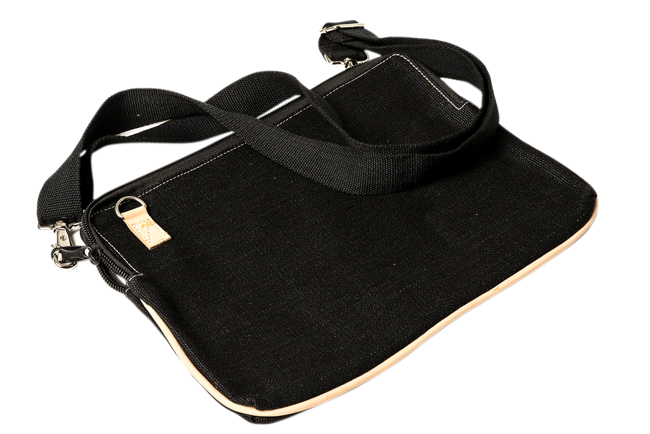 Laptop Bag Black with shoulder strap