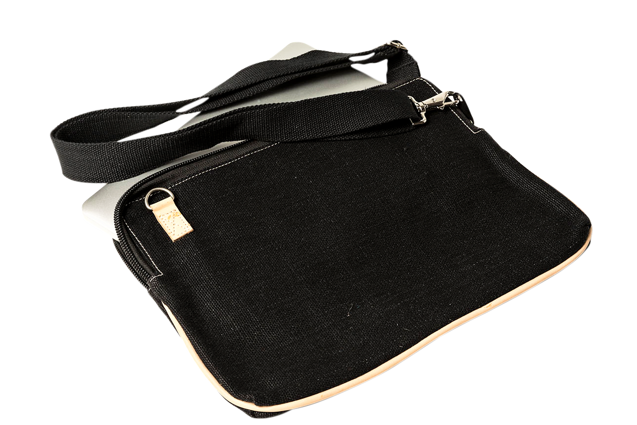 Laptop Bag Black with shoulder strap