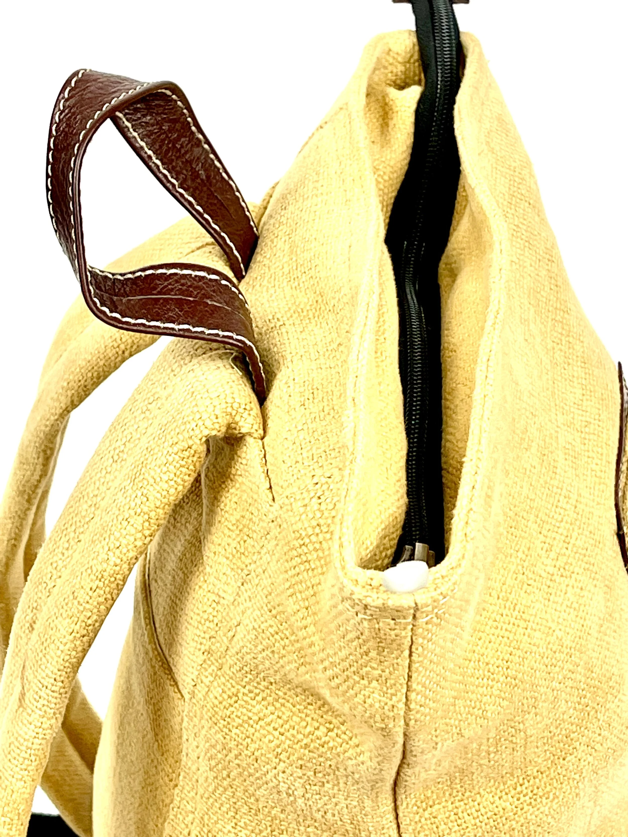 Ergonomically designed, ethically and sustainably  sourced Jute Hipster Backpack