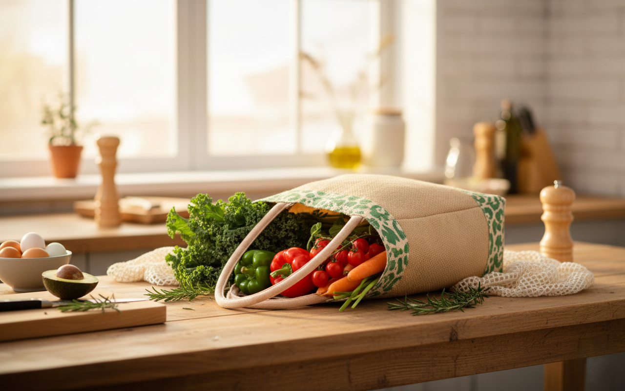 Jute Shopping Bag Green (3).png