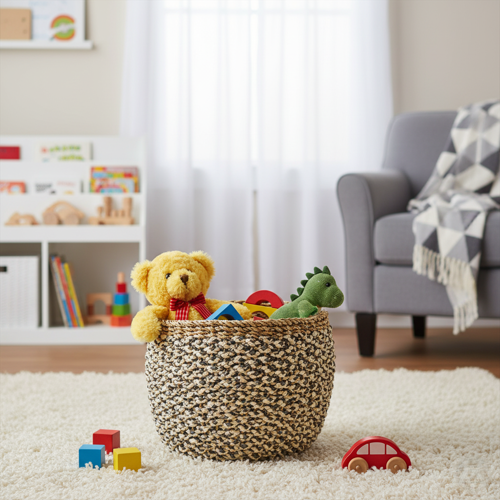Jute and Seagrass Chevron Weave Basket (1).png