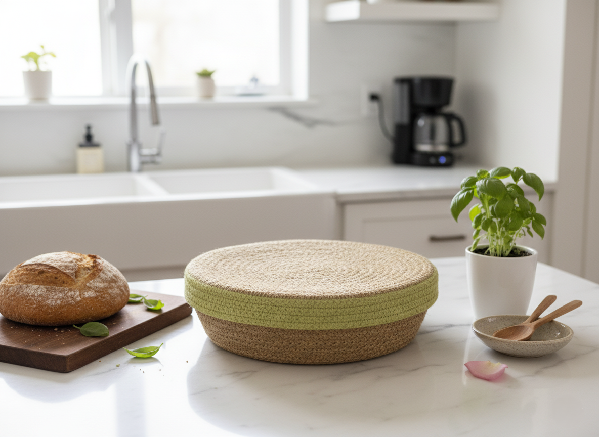 Jute Basket With Lid Green Rim (3).png