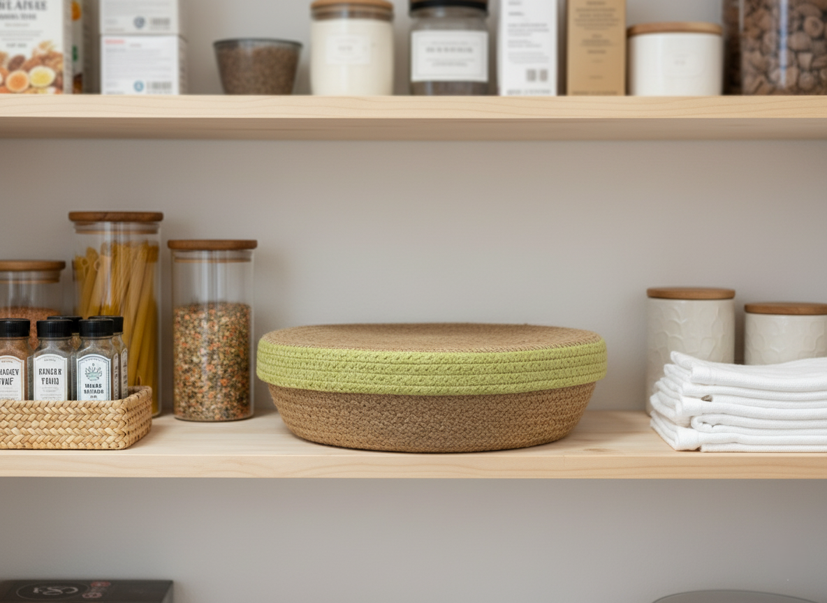 Jute Basket With Lid Green Rim (4).png