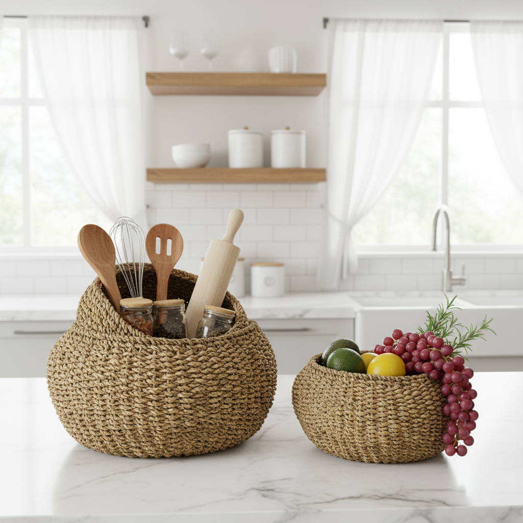 Round Woven Seagrass Storage Basket Set (3).png
