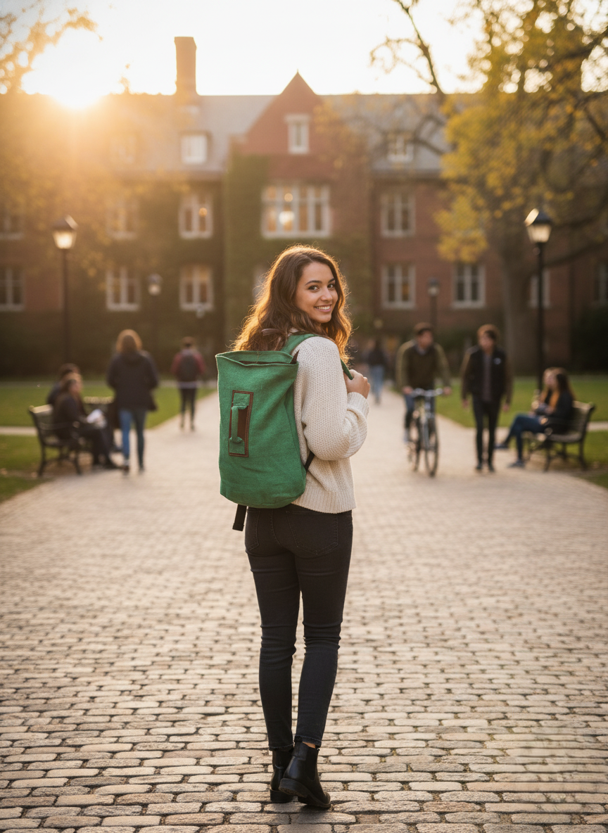 Jute Hipster Backpack Green (1).png