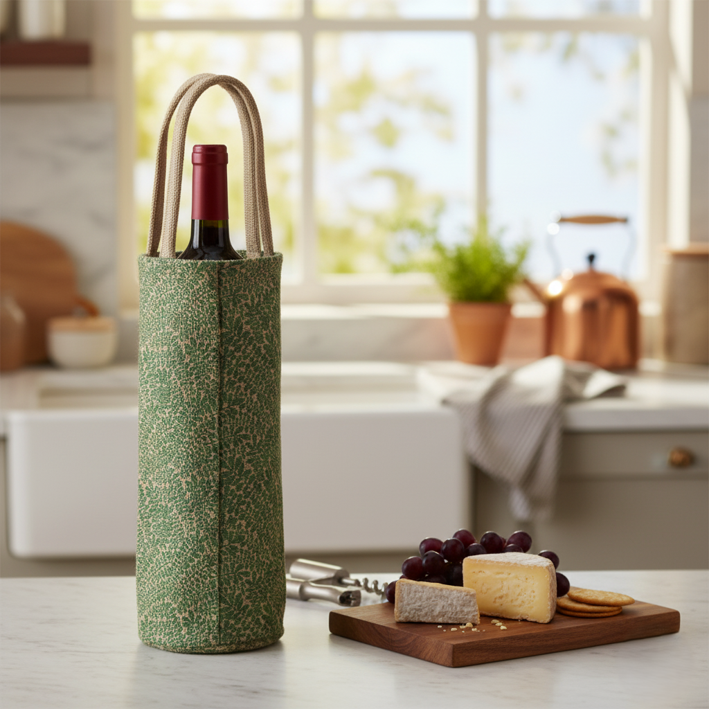 Jute Bottle Bag Green BNF 6177  (3).png