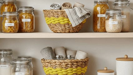 Seagrass Jute Bowl Yellow.gif