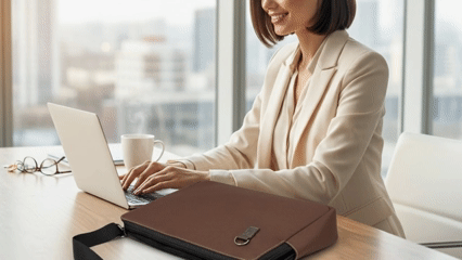 Laptop Bag Burgundy.gif