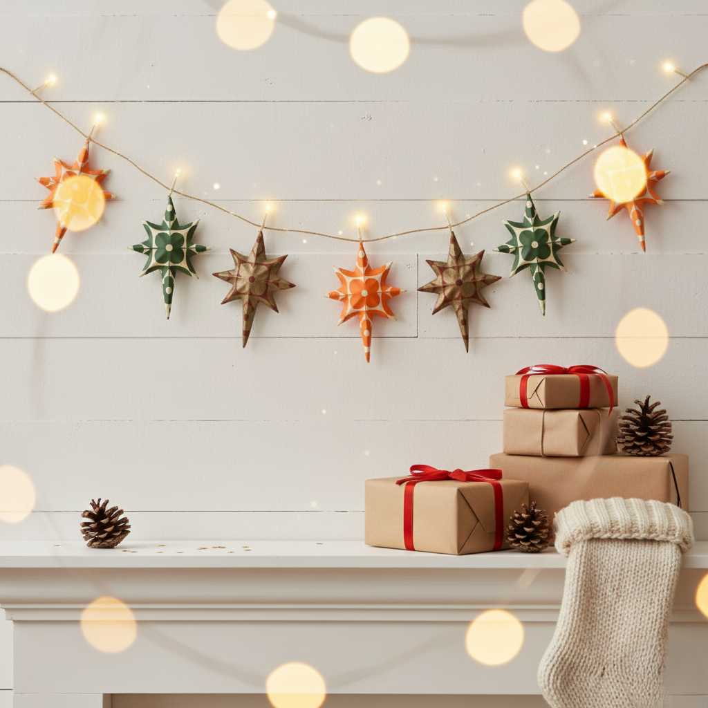 Star Ornaments Set of 4