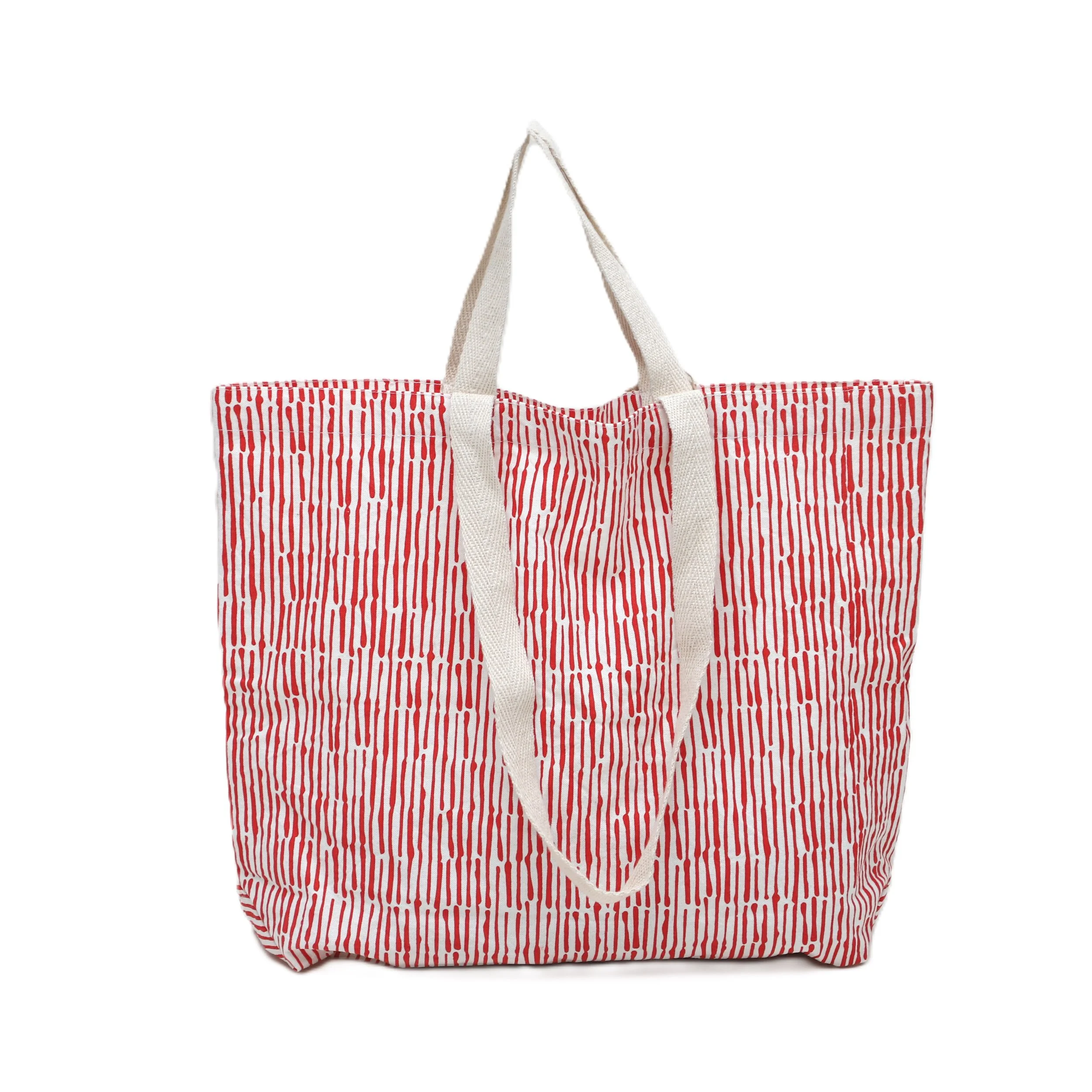 Cotton Tote Red BNF 5831 (1).JPG