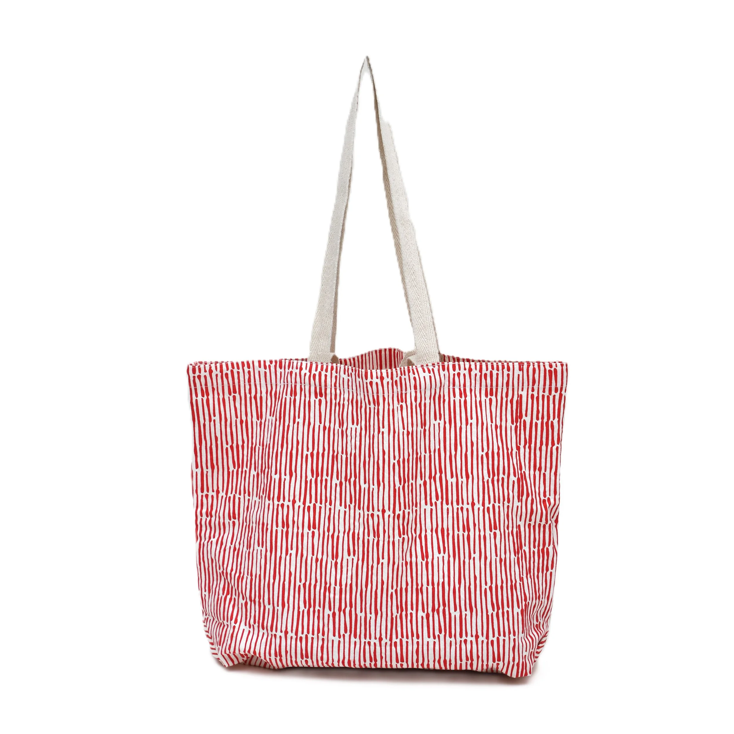 Cotton Tote Red BNF 5831 (2).JPG