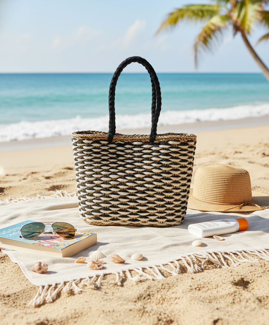 Jute Seagrass Black & White Tote  (5).png