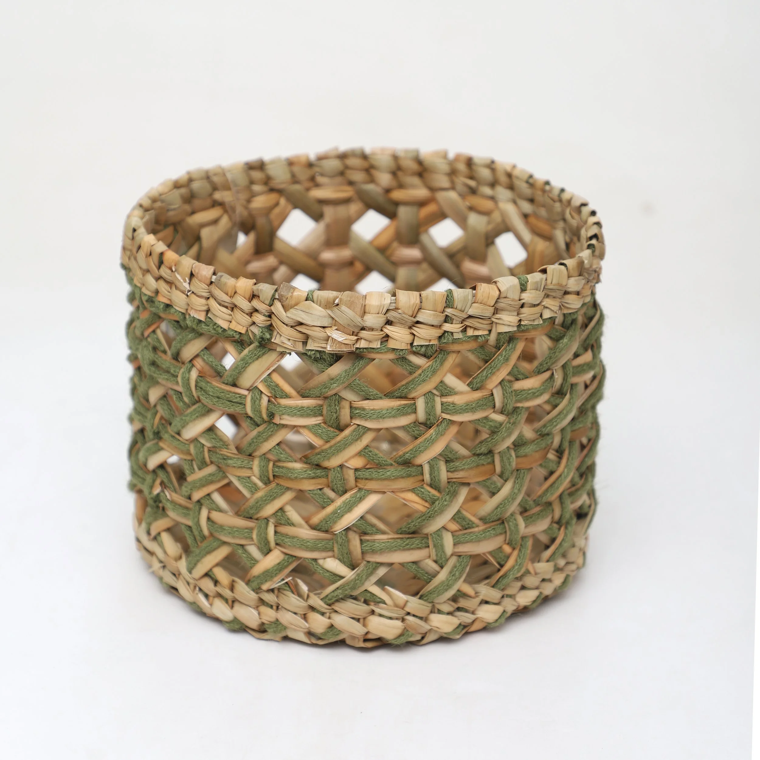Seagrass Jute Basket Cylinder Basket BHP 7132 (1).JPG