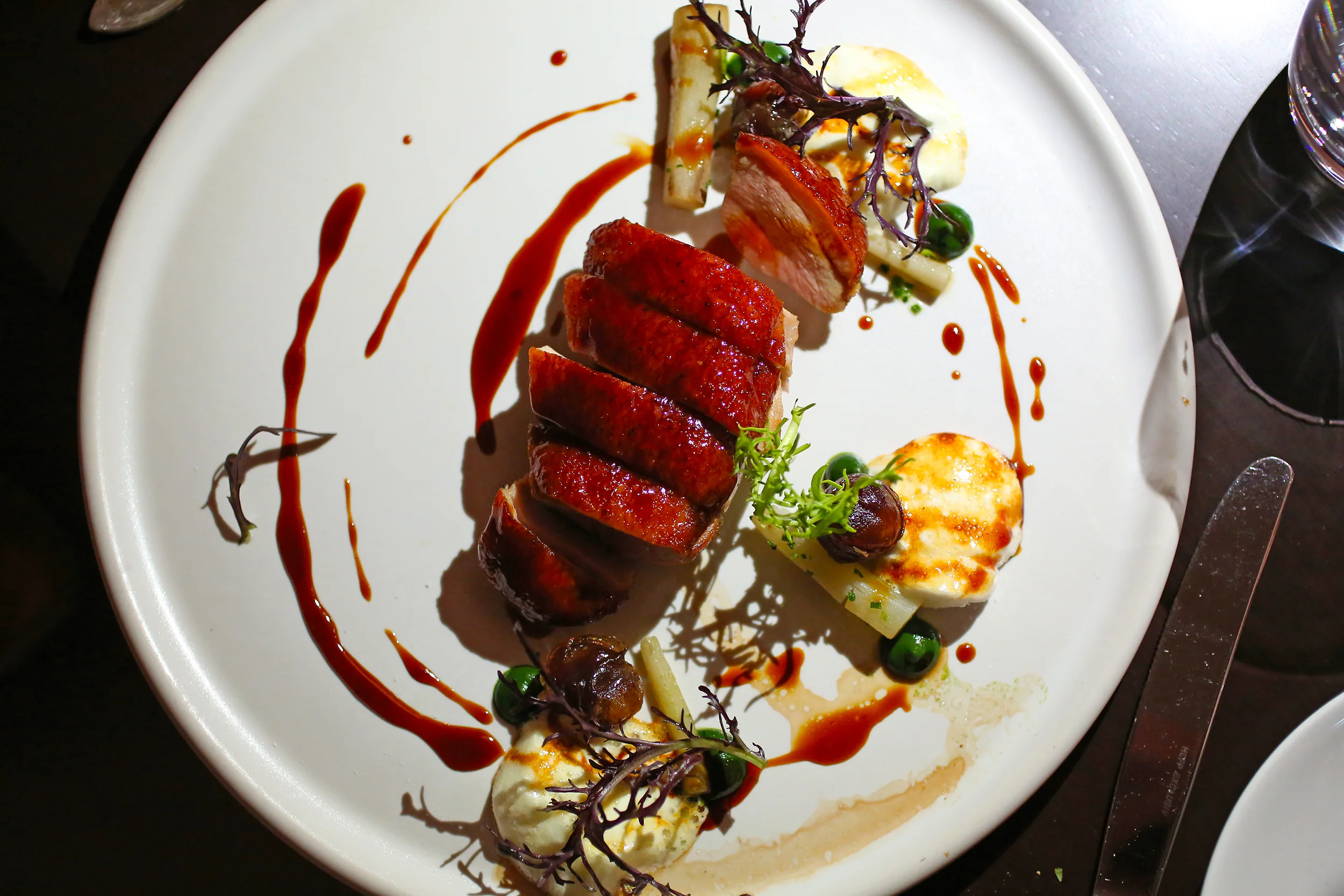 Dining at The Langham, Sydney