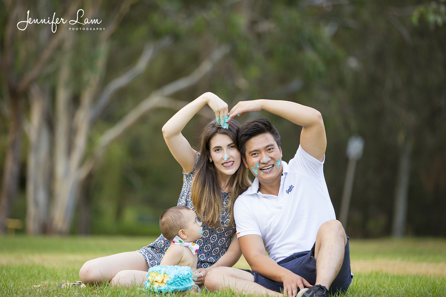 Cameron's 1st Birthday - Family Portrait Photography - Jennifer Lam Photography - Sydney - Australia