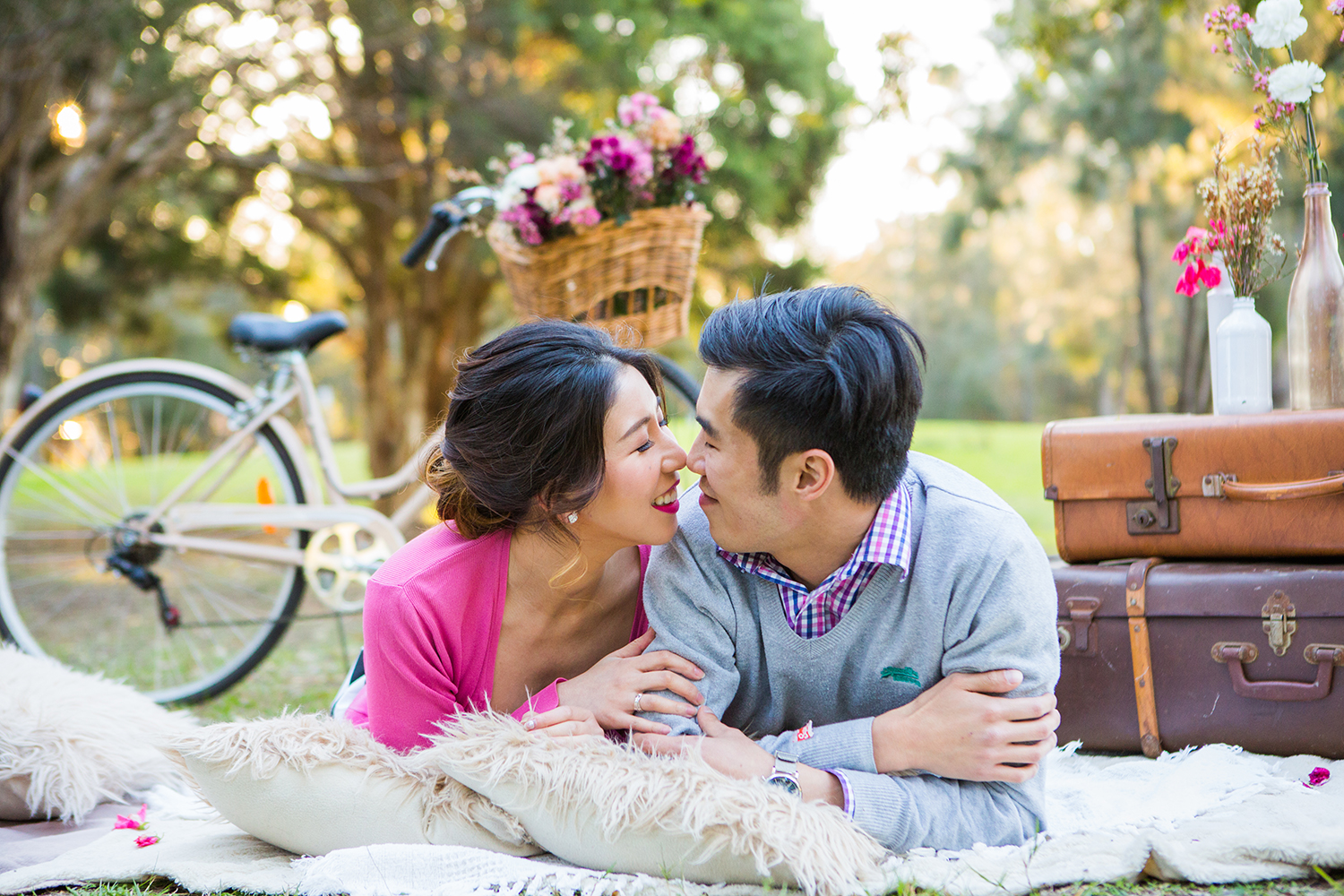 Stylised Picnic Couples Session - Sydney Wedding Photographer - Jennifer Lam Photography (1).jpg