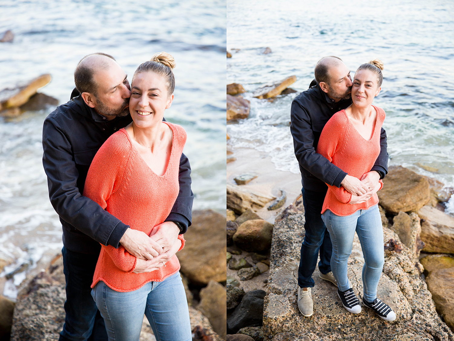 Sydney Pre-Wedding Photo Session - Shelly Beach Manly - Jennifer Lam Photography (4).jpg