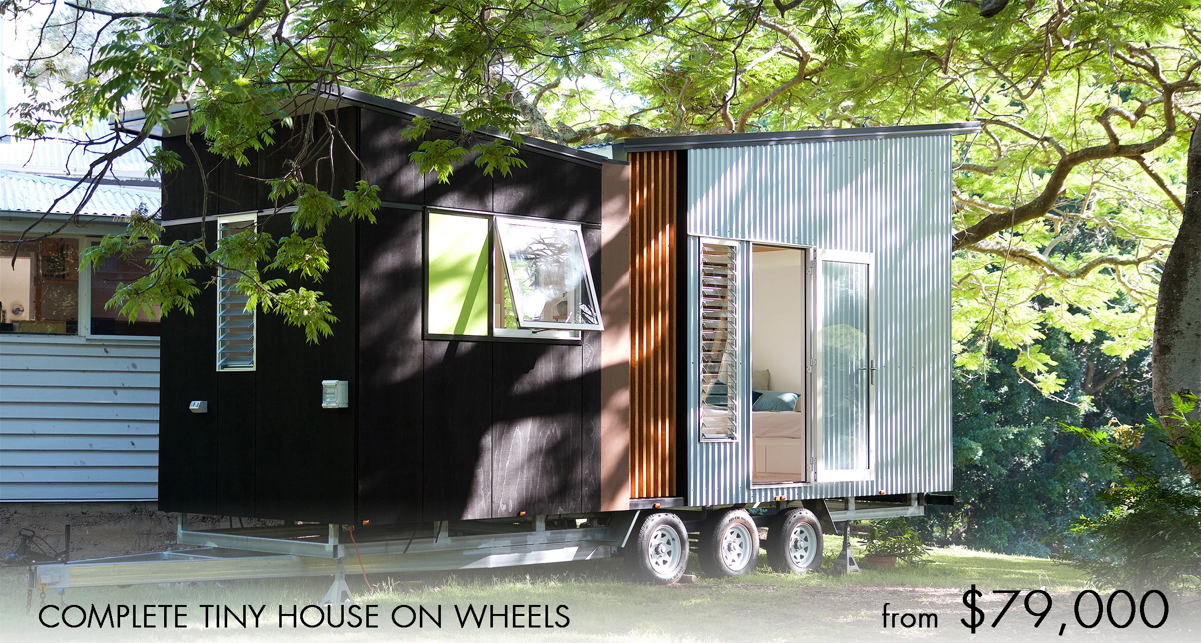 Swallowtail Complete tiny house on wheels — The Tiny House Company