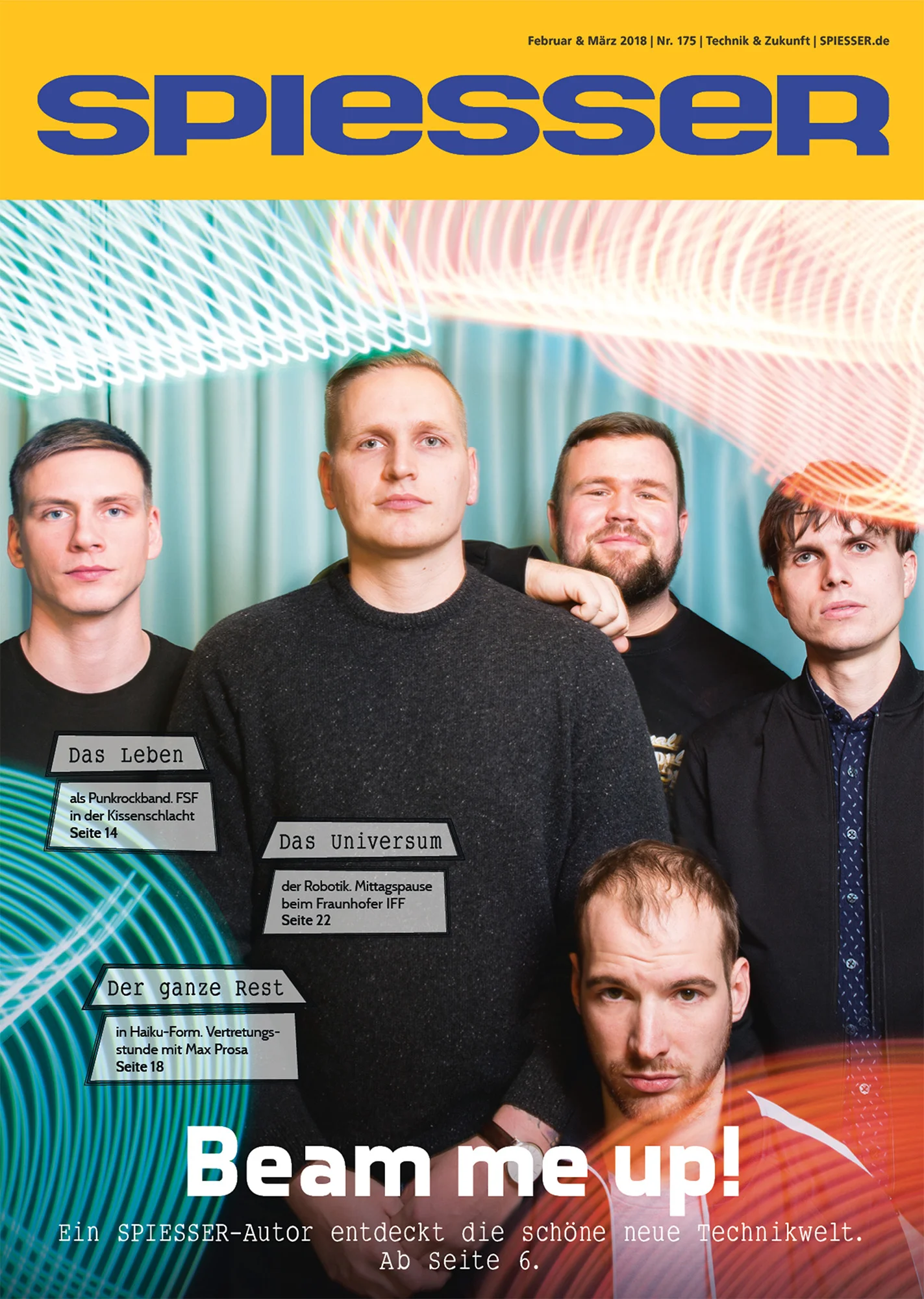 covershot for SPIESSER magazine #175