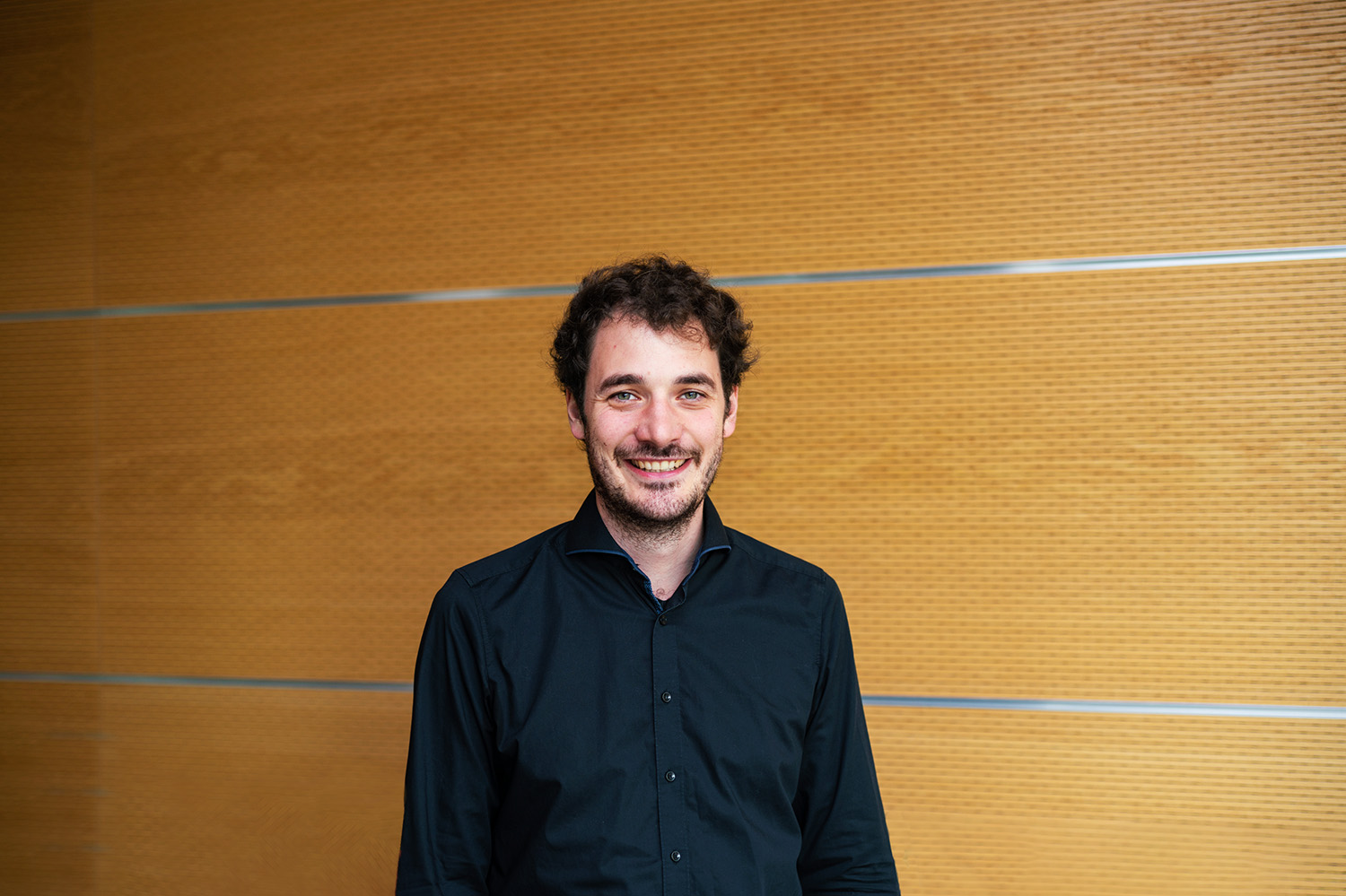 Interview-photographs and portraits for SPIESSER magazine of Simon Habermaaß - Bundesjugendsekretär of ver.di.