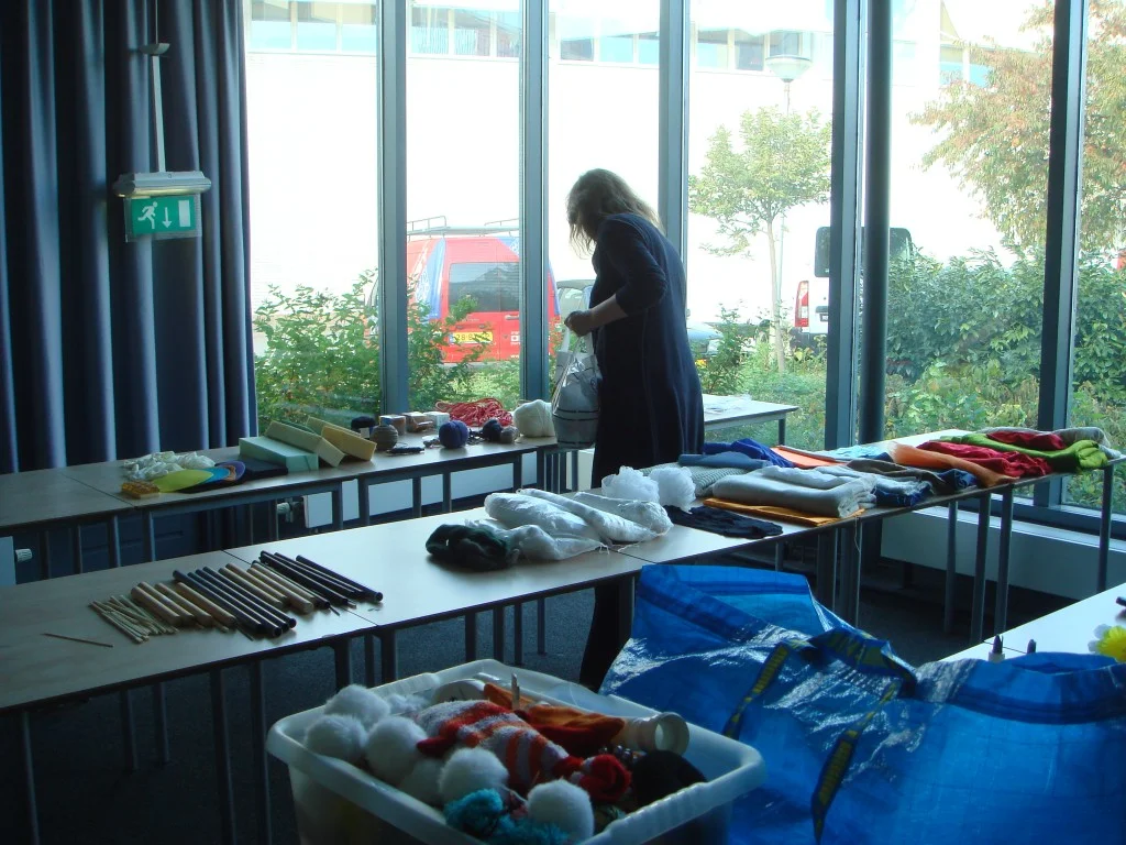 Preparations for the multi-sensory workshop