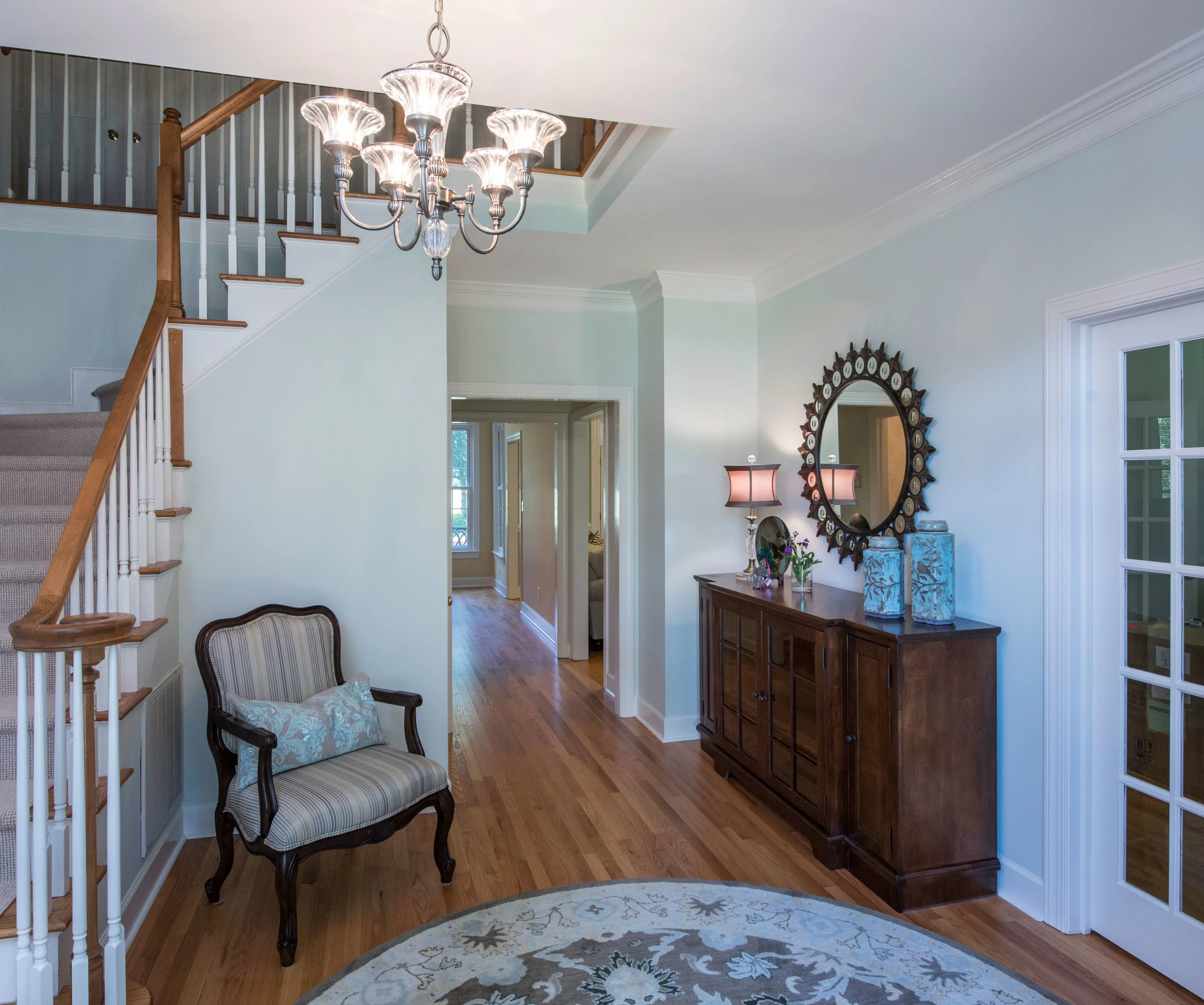   This luxurious Landfall home underwent a total makeover from the living room to the kitchen, half bath, full bath, master suite + outdoor space.  