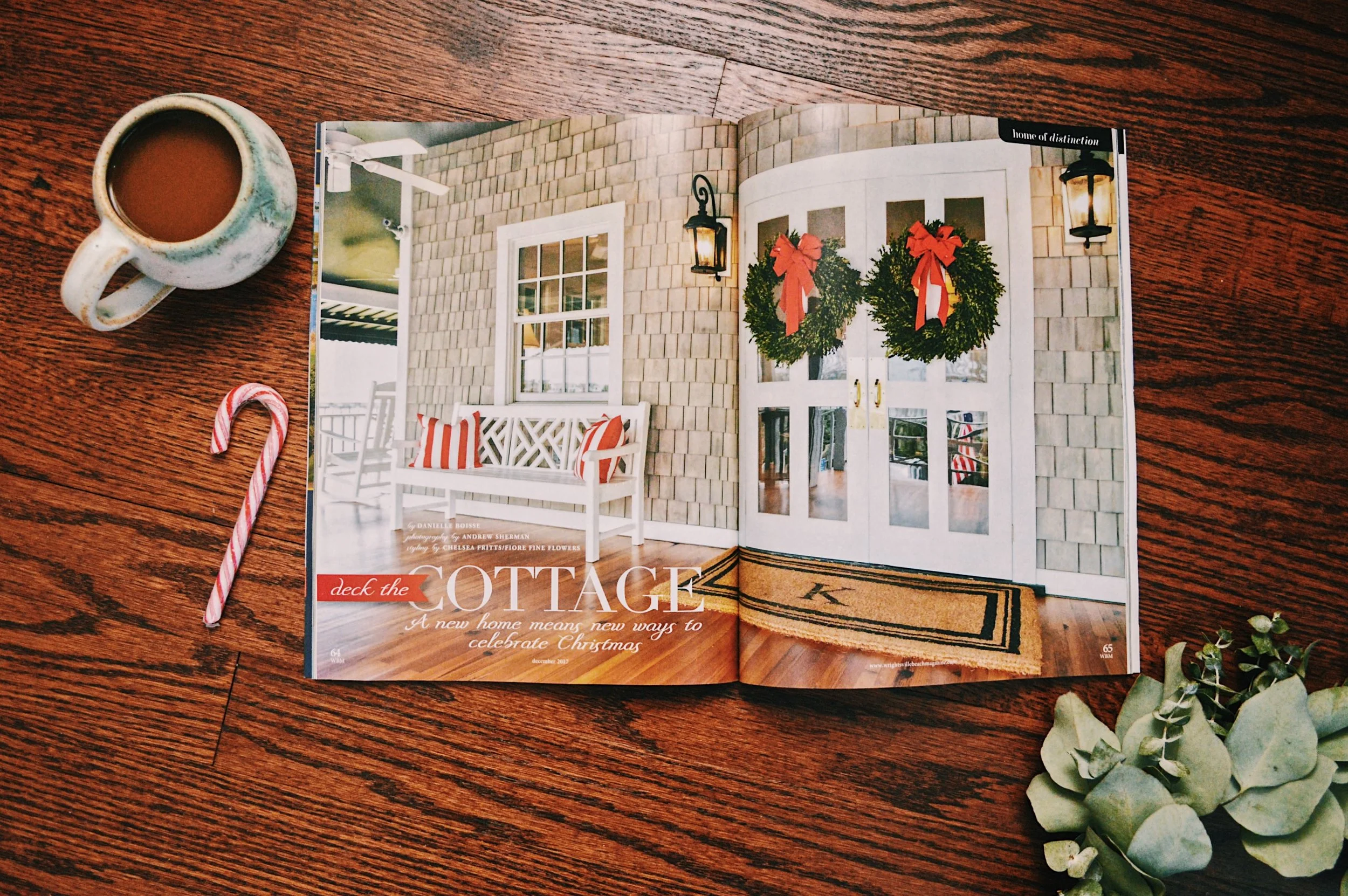 I'll be Home (of Distinction) for Christmas: Our merry makeover that made the magazine