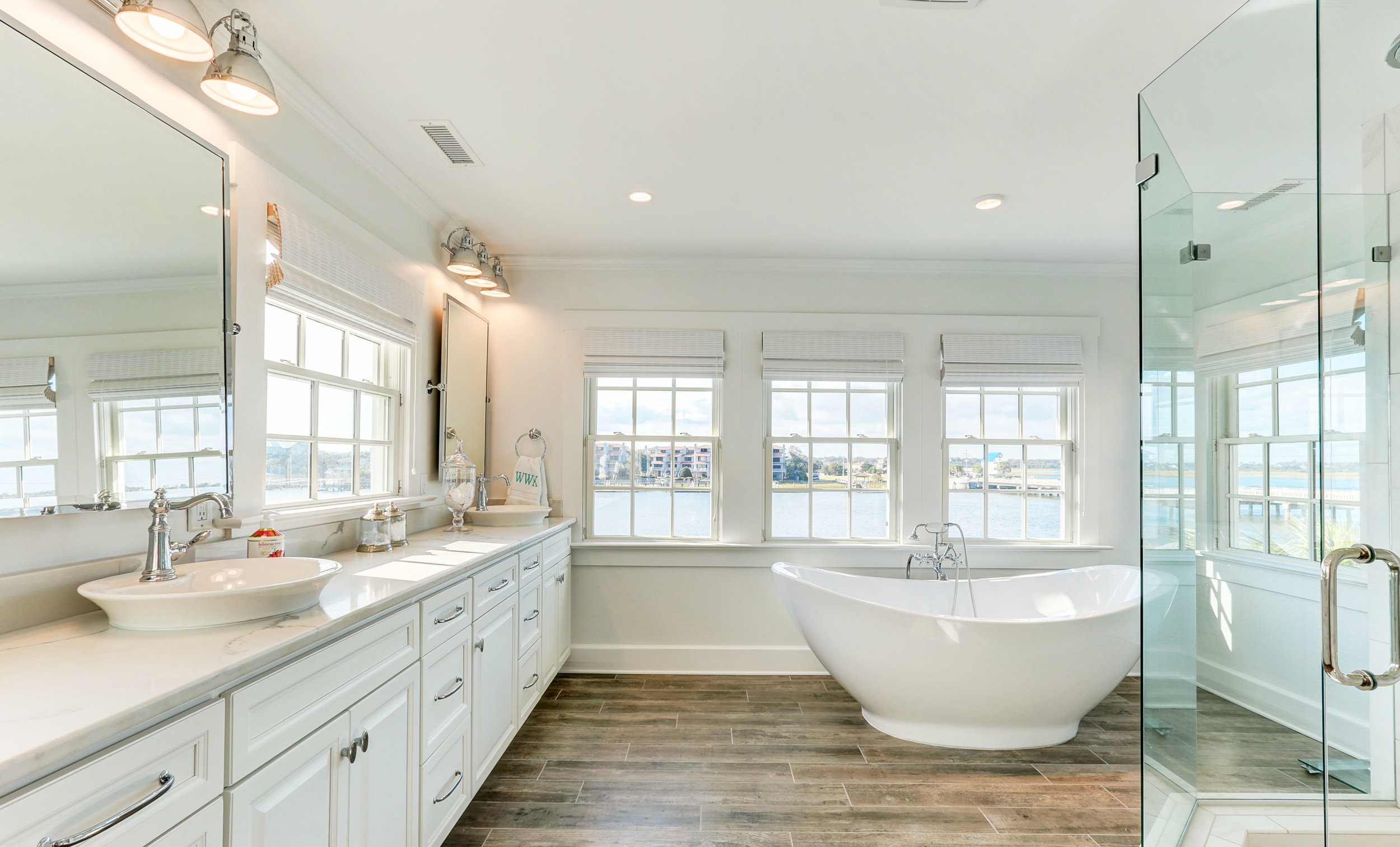 A tub with a view