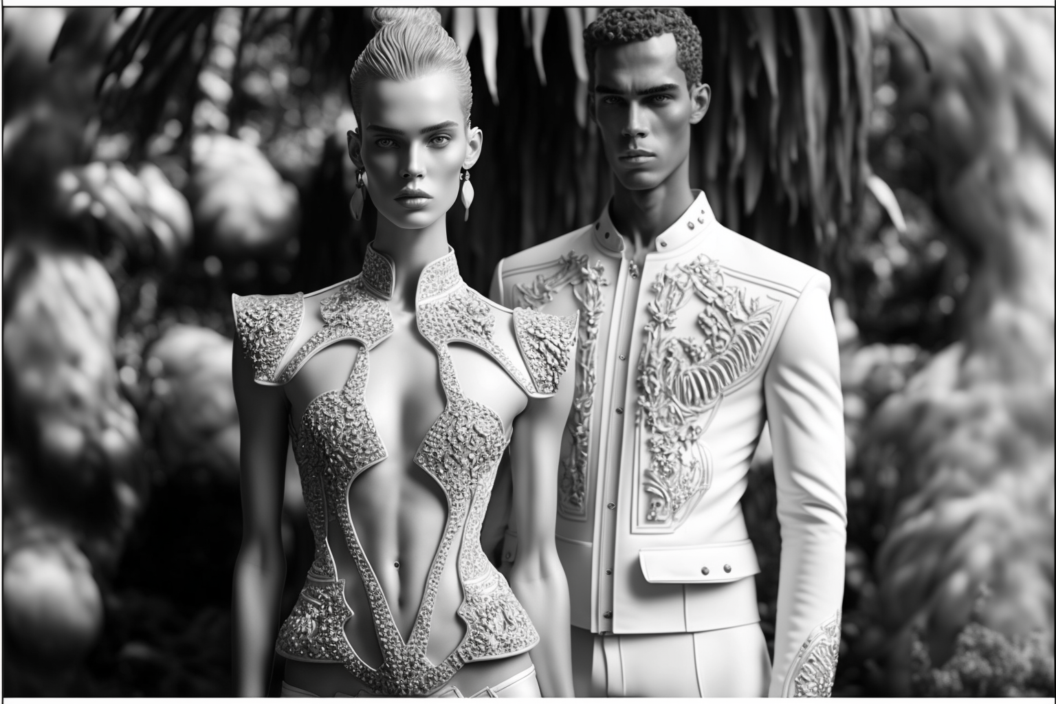 Balmain wedding dress and costume  luxury wedding filmmaker