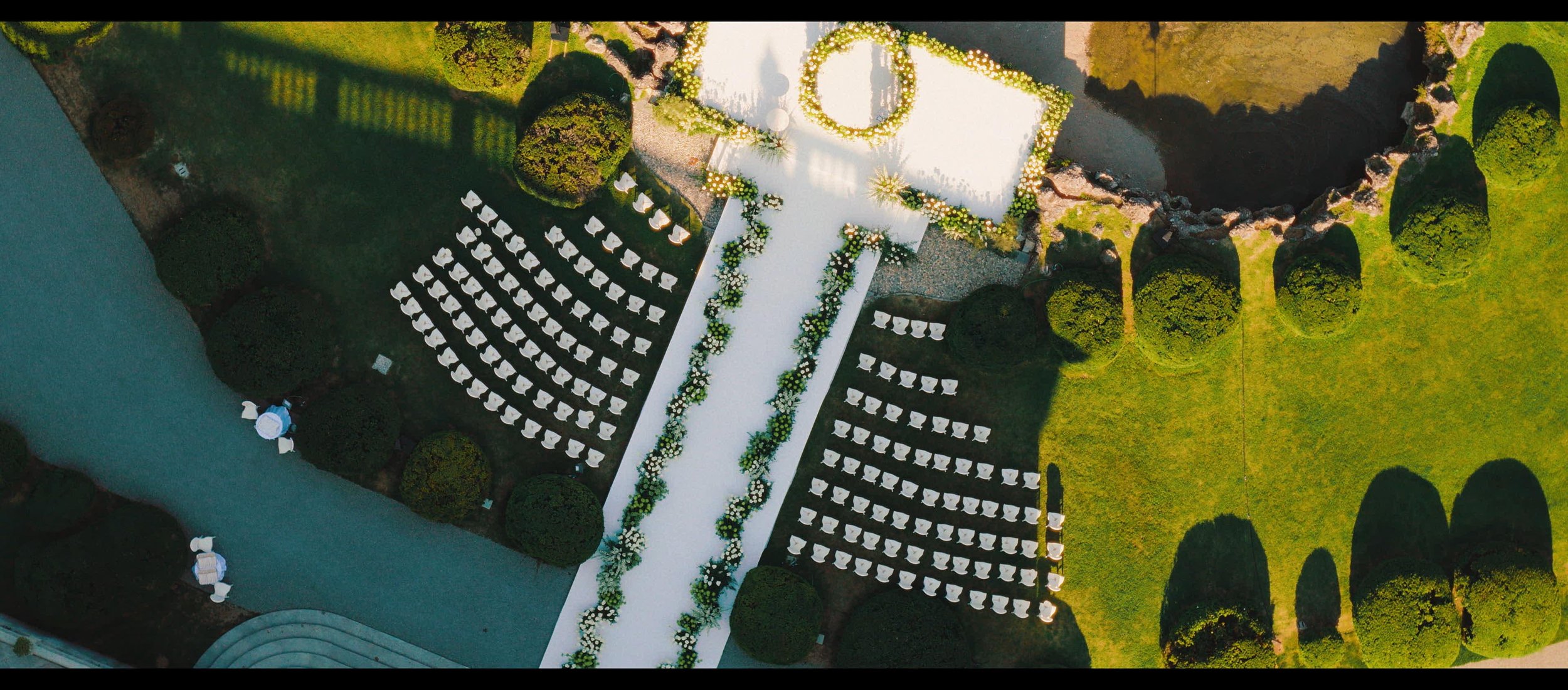 inspire 3 drone wedding villa erba lake como 