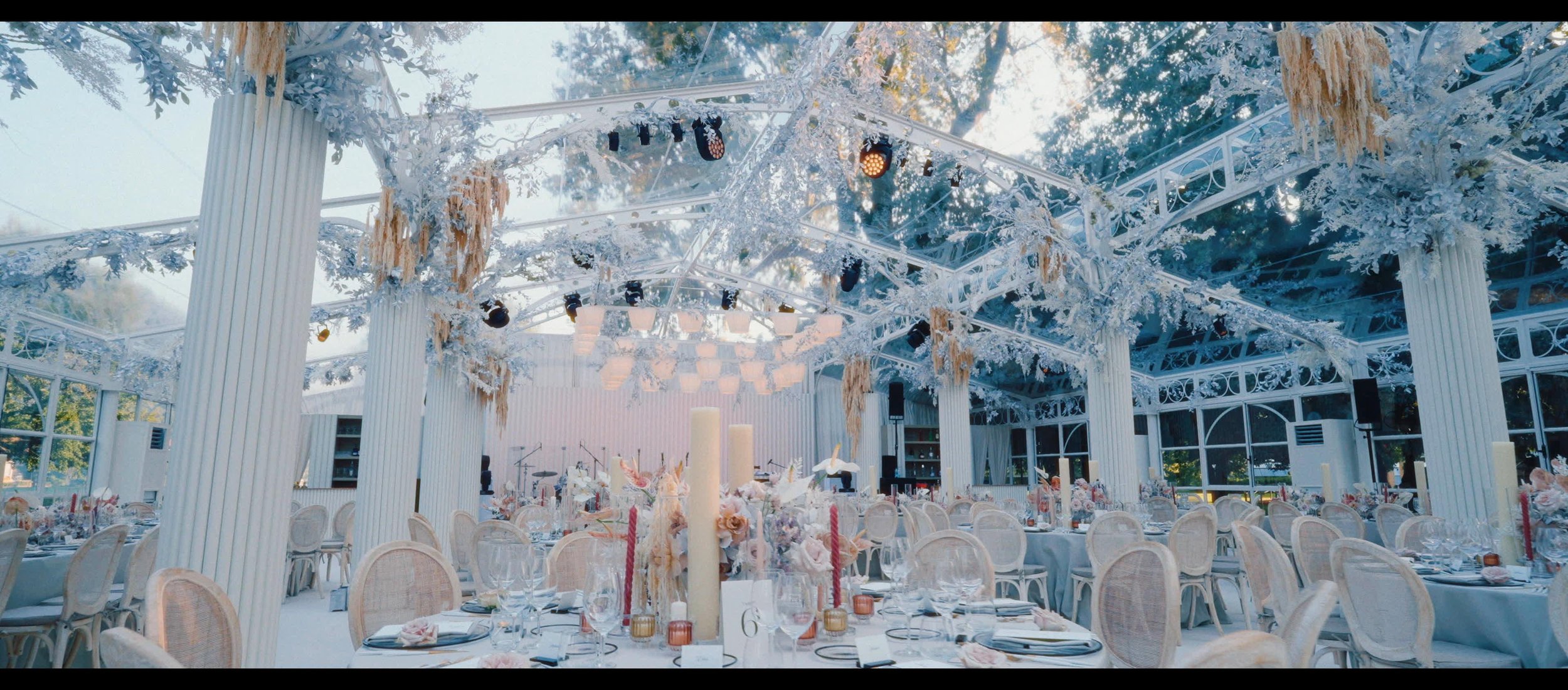 wedding fairytale decor villa Erba