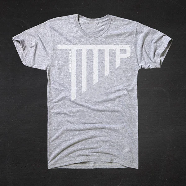 Heather Grey 'TMP' Tshirt&nbsp;- £9.99