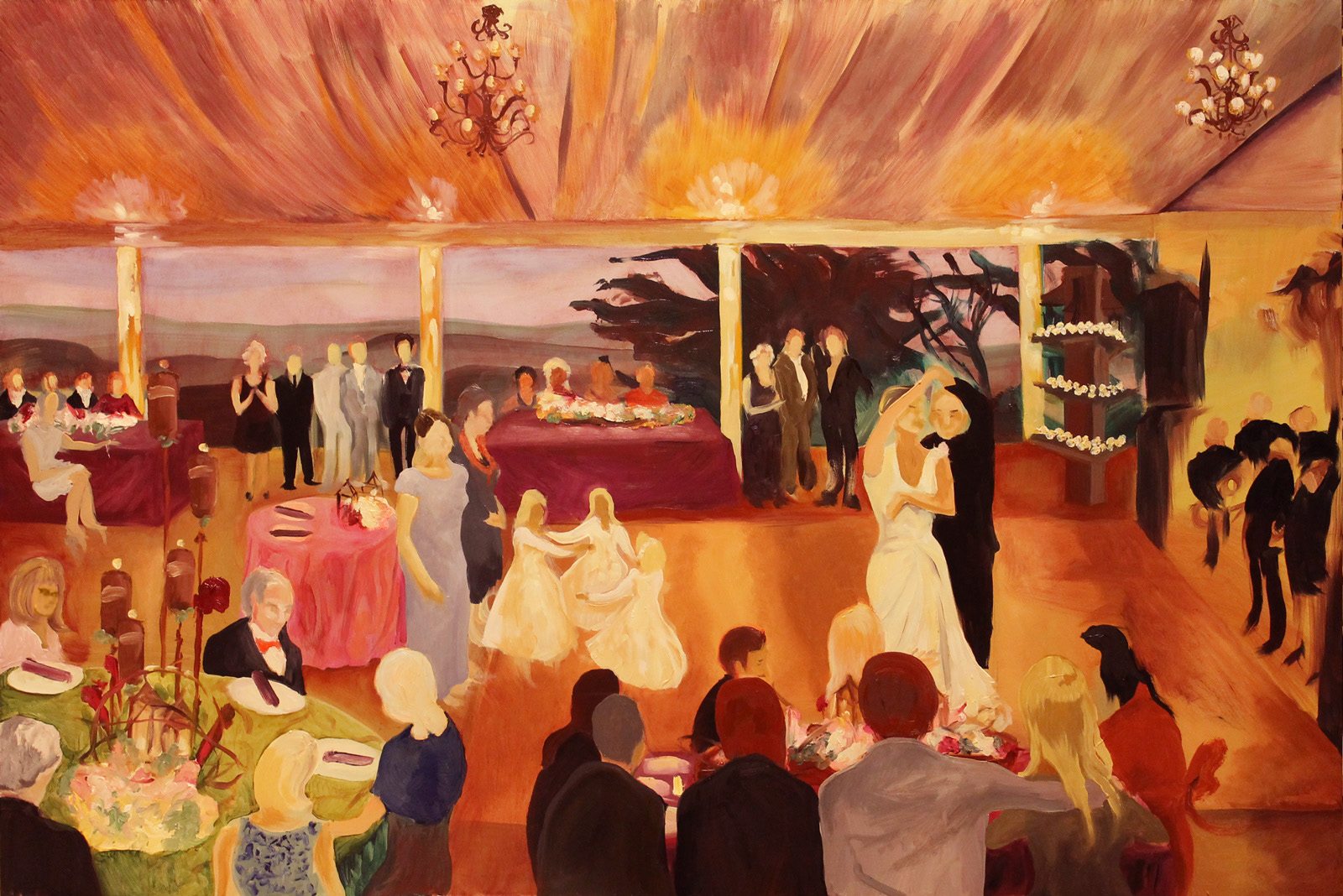 Elegant Wedding at the famous Natirar; Morristown, NJ