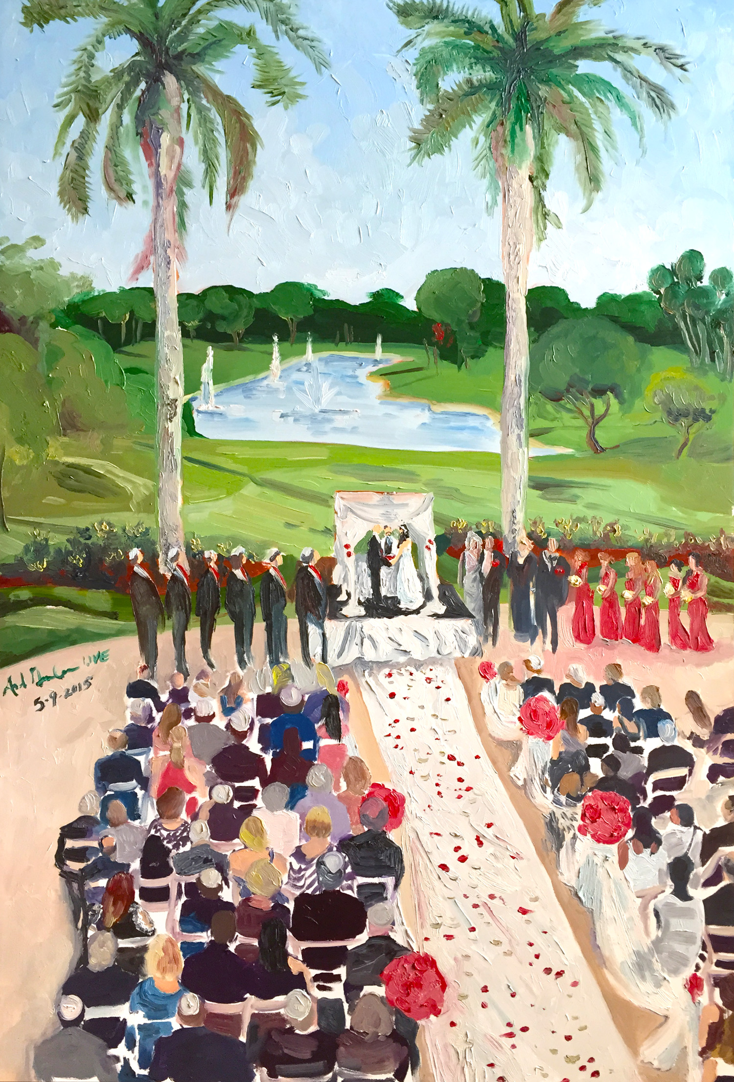 Boca Raton Bride and Groom