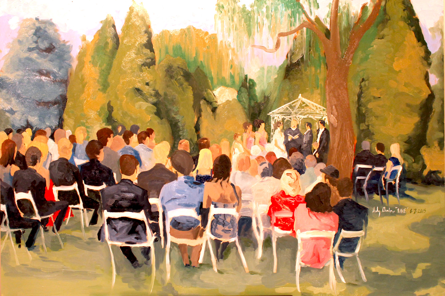 Wedding at the Farm on Old Capital Trail in Delaware