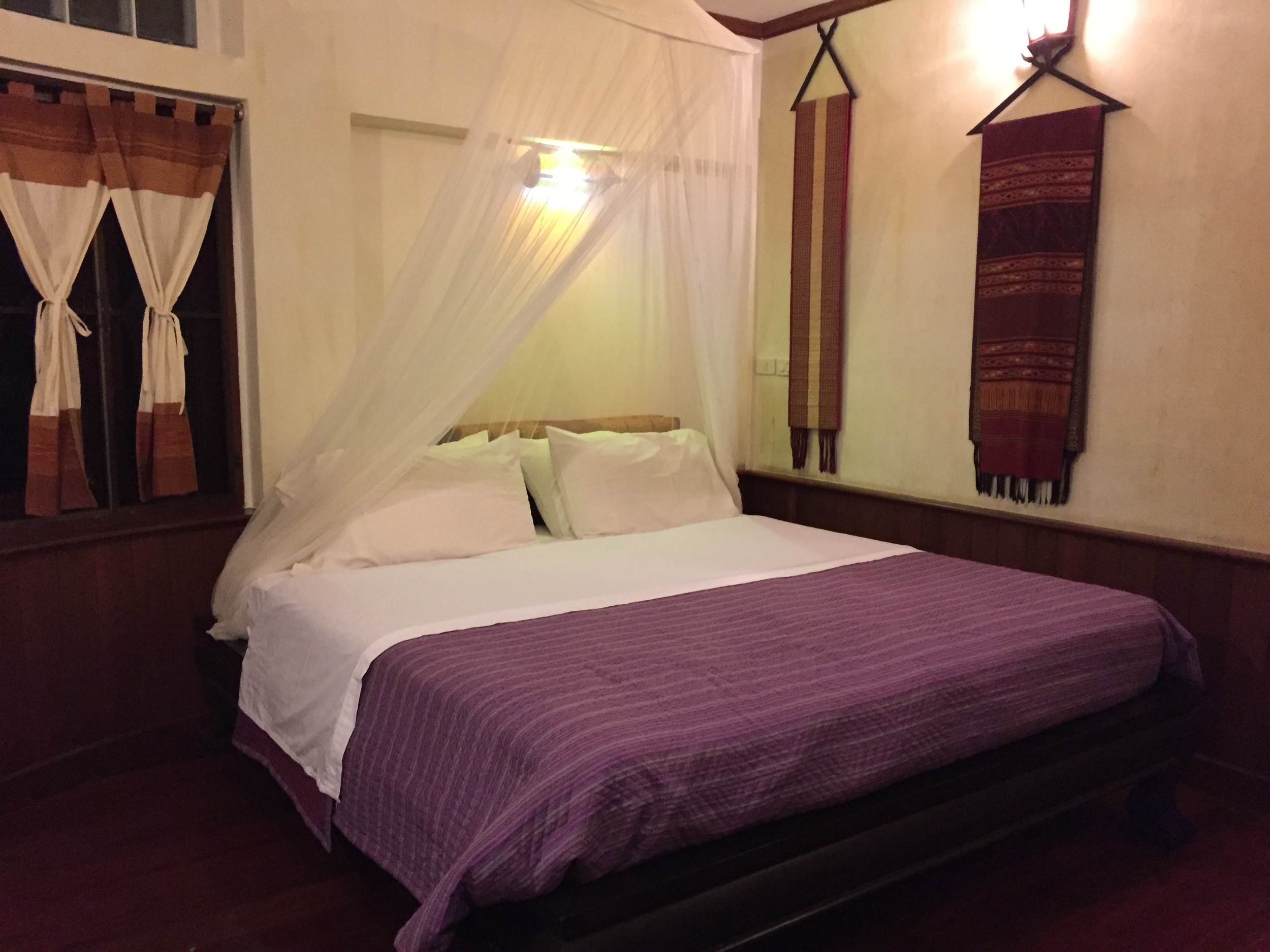 Our room at the Santitham Guest House