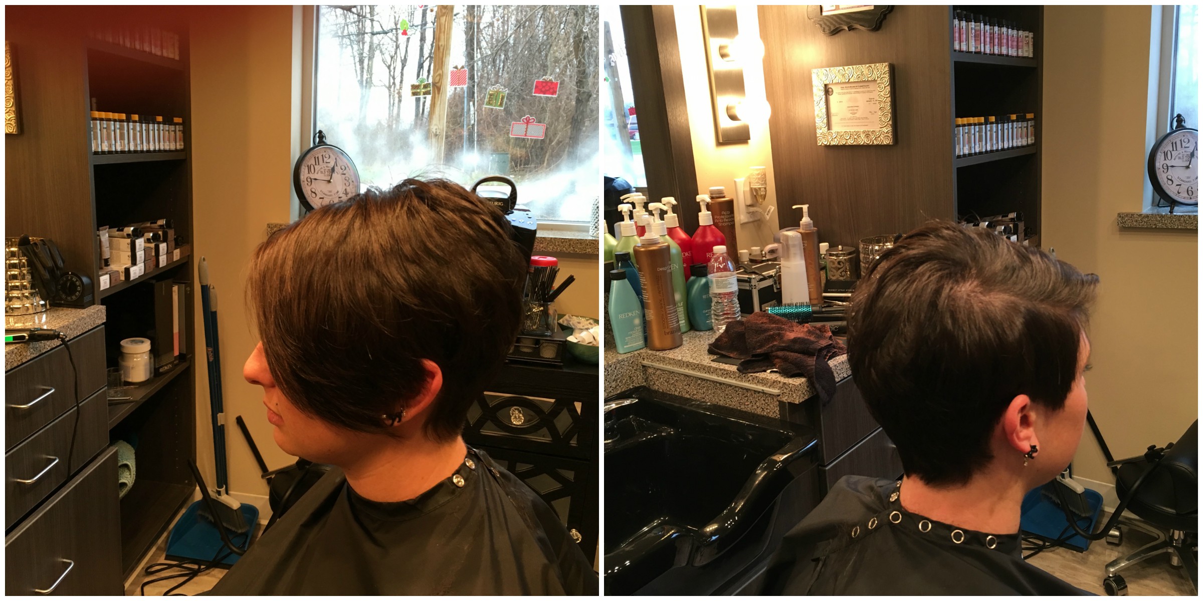 Brazilian Blowout, Haircut, and Style