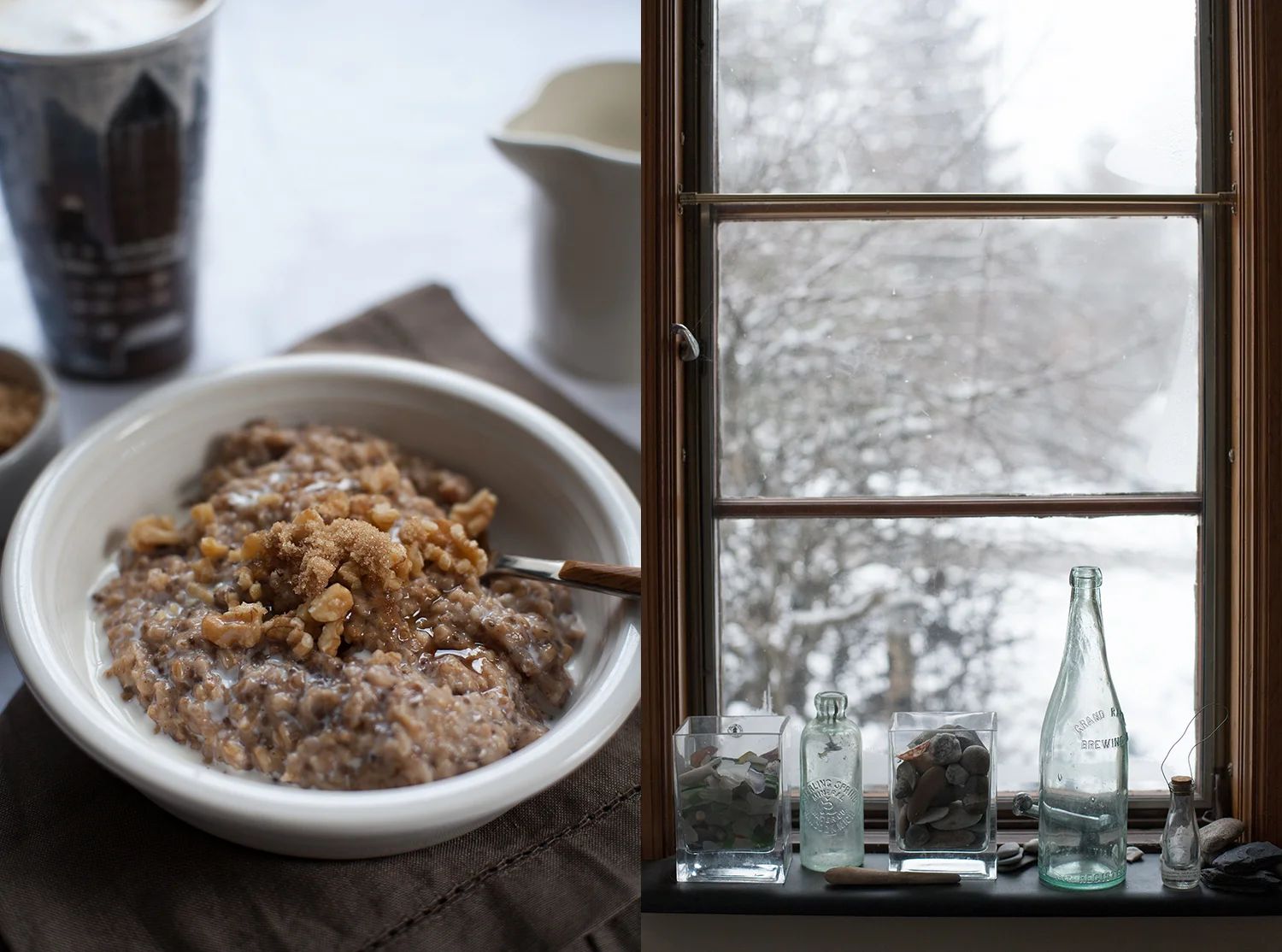 Steel Cut Oats stovetop method, by Dena Robles, Grand Rapids, Michigan food photographer
