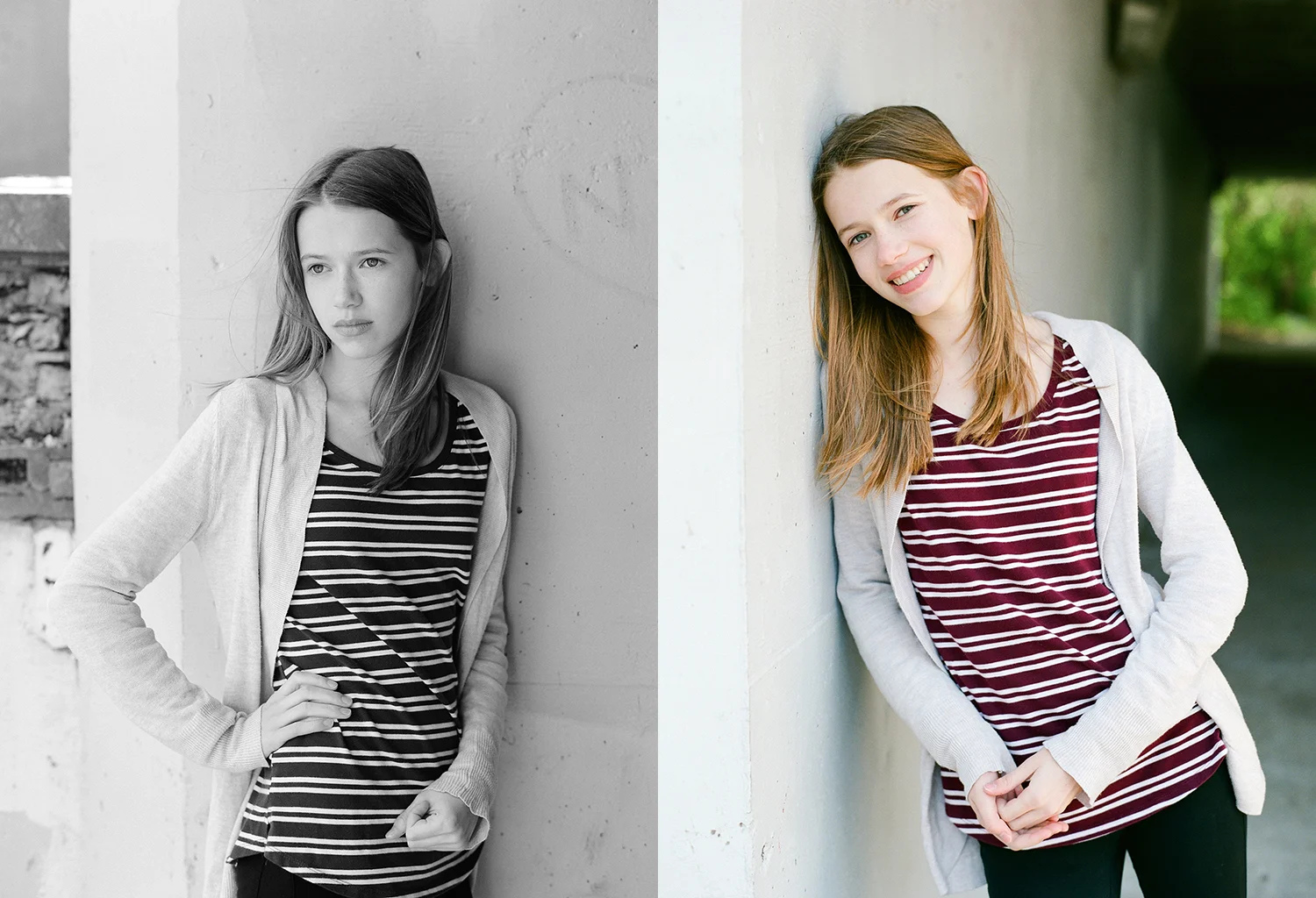 Michigan high school portrait sessions