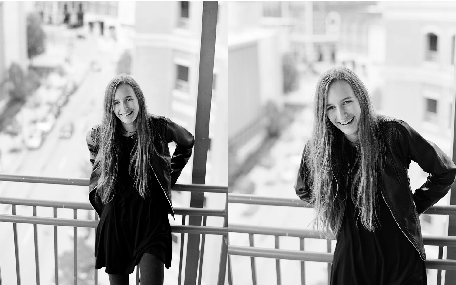 Downtown Grand Rapids Michigan teen portraits