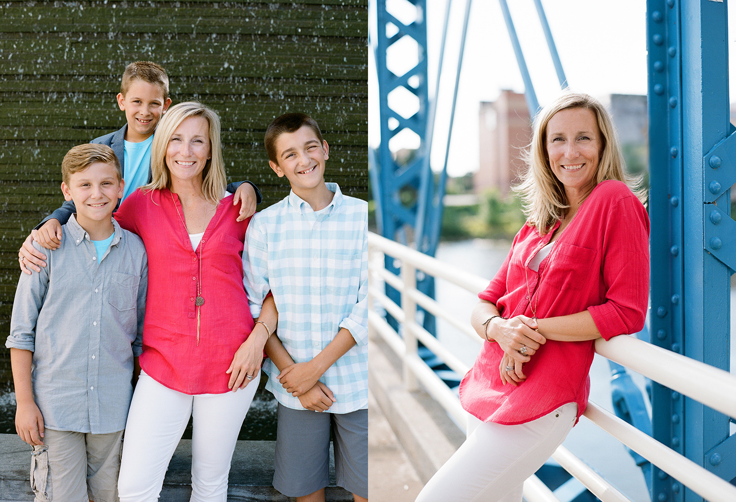 Family photos downtown grand rapids