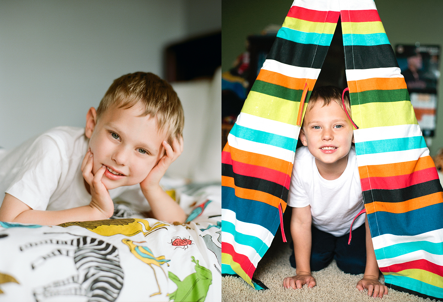In home family photography grand rapids michigan