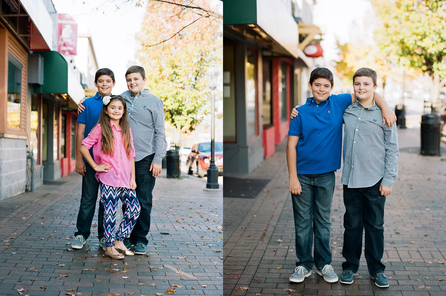 photo session in gas light village EGR michigan