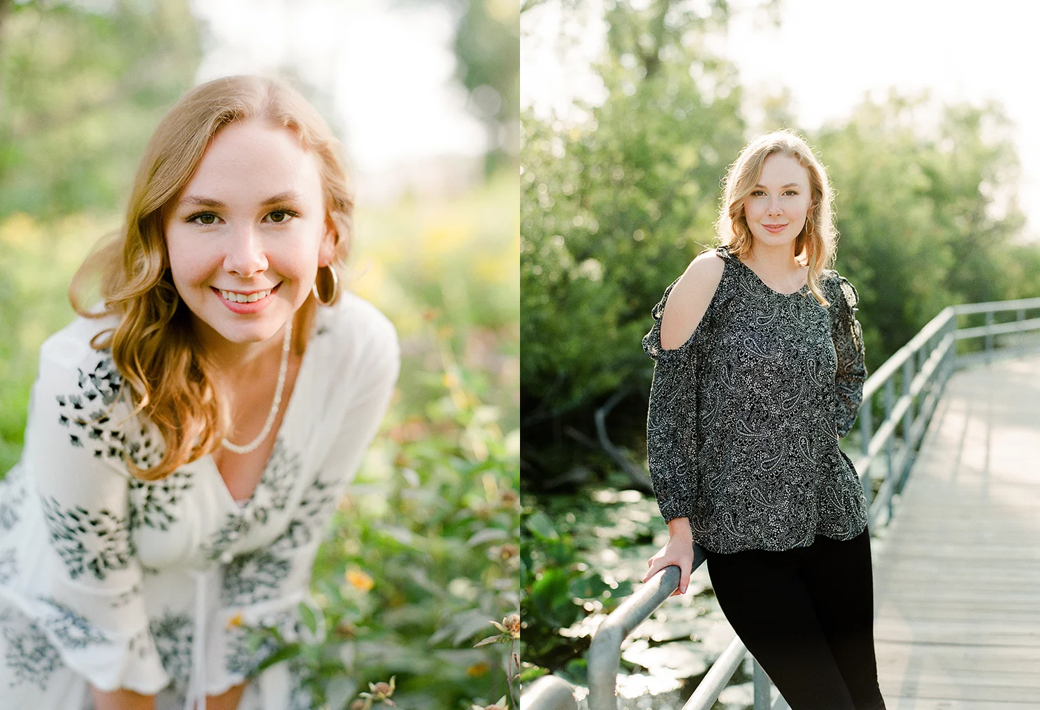 high school senior portrait session west michigan